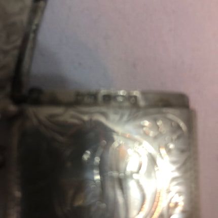 Antique Silver Vesta Case.