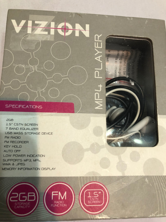 Vizion MP4 Player.