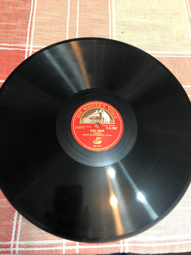 John McCormack 78rpm Record Singing from Semele & Handel.
