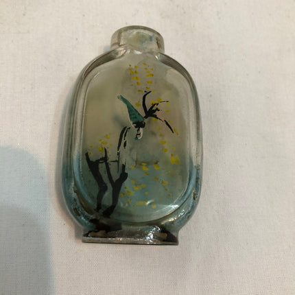 Inside Painted Oriental Snuff/Scent Bottle.