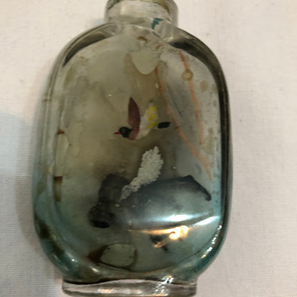 Inside Painted Oriental Snuff/Scent Bottle.
