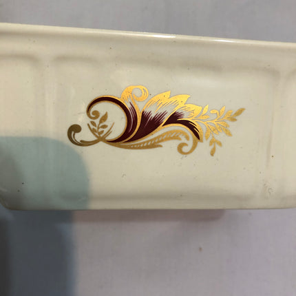 Royal Worcester Queen Elizabeth Silver Jubilee Commemorative Trinket Pot.