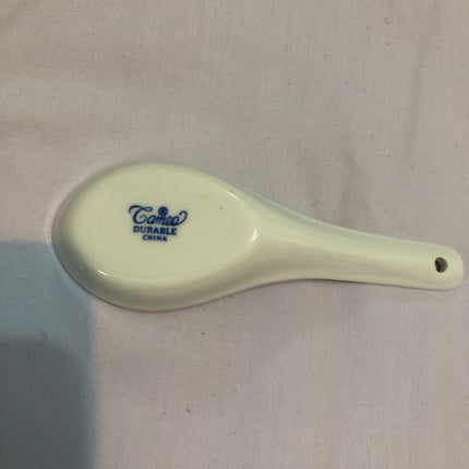 Set Of Chinese Rice Dishes & Spoons.