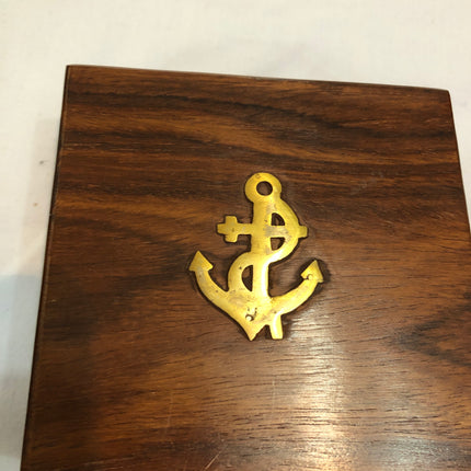 West London Brass Sundial Compass In Original Case.