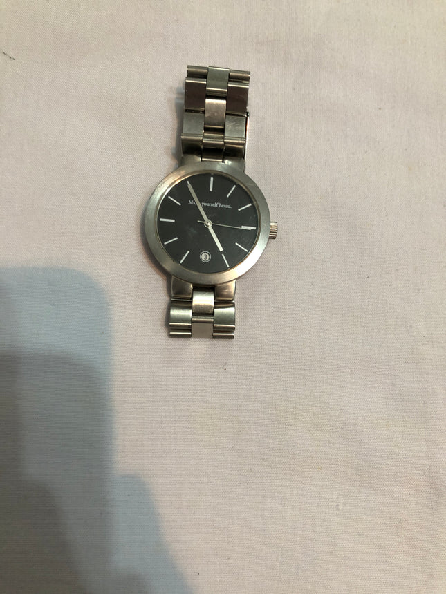 Make Yourself Heard Unisex Wristwatch.