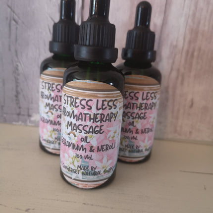 Aromatherapy massage oil Stress Less