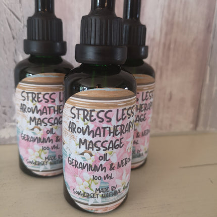 Aromatherapy massage oil Stress Less