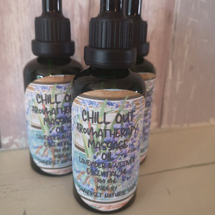 Chill Out Aromatherapy Massage oil