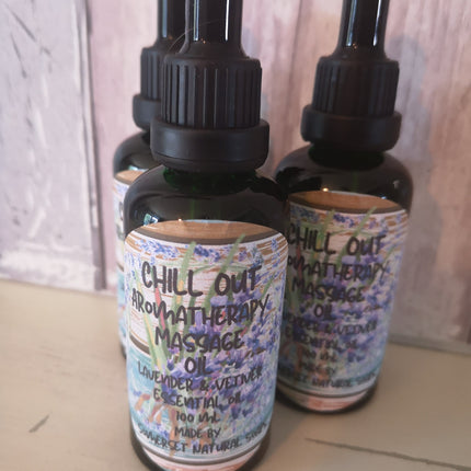 Chill Out Aromatherapy Massage oil