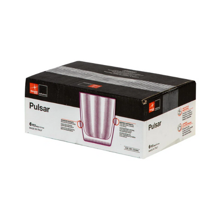 Bormioli Rocco Pulsar Purple Water Glasses - 310ml - Set of 6
