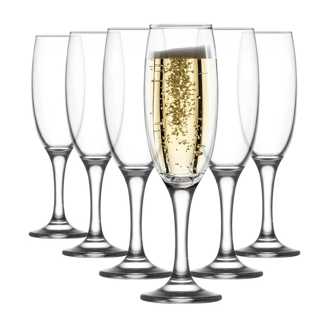 220ml Empire Champagne Flutes - Pack of Six