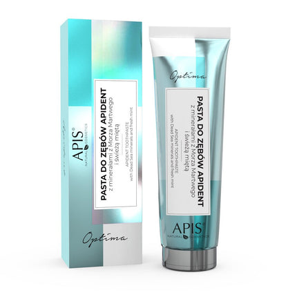 Optima - Apident Toothpaste with Dead Sea minerals and fresh mint 100ml