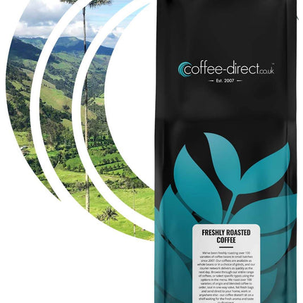 Dark Decaffeinated Colombian Coffee