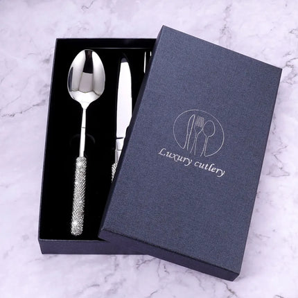 Casual Elegant Pastoral Solid Color 304 Stainless Steel Tableware 1 Piece