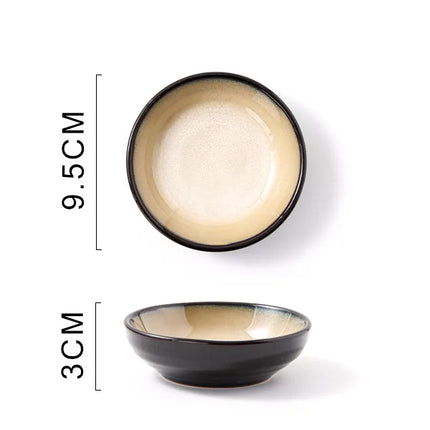 Retro Flower ceramics Tableware 1 Piece